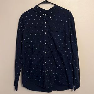 American Eagle Men’s Print Classic Fit Button Down